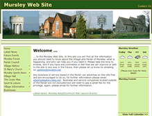 Tablet Screenshot of mursley.net